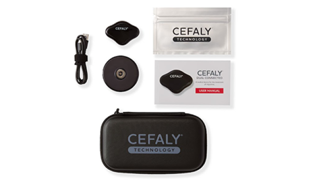 cefaly technology wearable otc device
