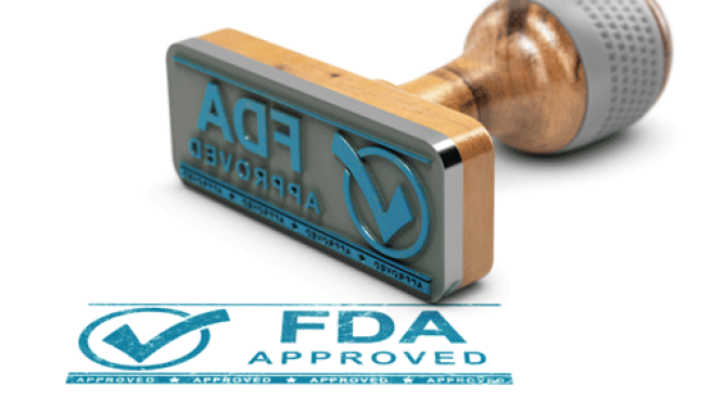 FDA approval stamp