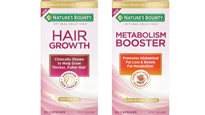 nature's bounty Hair Growth and Metabolism Booster